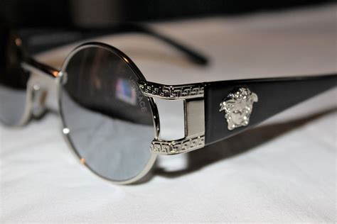 versace sunglasses men silver|authentic versace men's sunglasses.